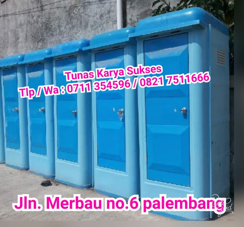 Toilet Portable Fibreglass Palembang